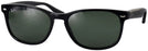 Wayfarer Black Ray-Ban 2184 Sunglasses View #1