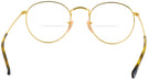 Round Gold Ray-Ban 3447V Bifocal View #4