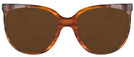 Round Stripped Red Havana Ray-Ban 4126 Progressive No Line Reading Sunglasses View #2