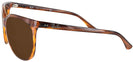 Round Stripped Red Havana Ray-Ban 4126 Progressive No Line Reading Sunglasses View #3