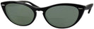 Cat Eye Black Ray-Ban 4314N Nina Bifocal Reading Sunglasses View #1