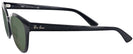 Square Black Ray-Ban 4324V Bifocal Reading Sunglasses View #3