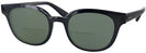 Square Black Ray-Ban 4324V Bifocal Reading Sunglasses View #1