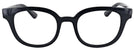 Square Black Ray-Ban 4324V Computer Style Progressive View #2