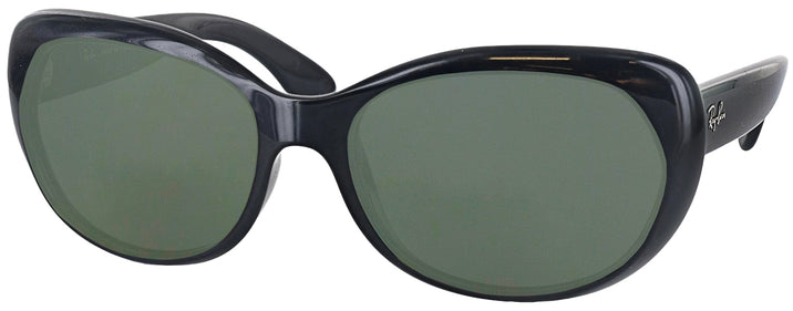 Oval Black Ray-Ban 4325 Progressive No Line Reading Sunglasses View #1