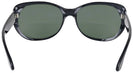 Oval Black Ray-Ban 4325 Bifocal Reading Sunglasses View #4
