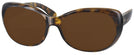 Oval Havana Ray-Ban 4325 Bifocal Reading Sunglasses View #1