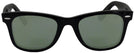 Wayfarer Shiny Black Ray-Ban 4340V Progressive No Line Reading Sunglasses View #2