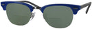 ClubMaster Blue Ray-Ban 4354V Bifocal Reading Sunglasses View #1