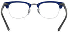 ClubMaster Blue Ray-Ban 4354V Computer Style Progressive View #4