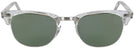 ClubMaster Crystal Clear Ray-Ban 5154 Progressive No Line Reading Sunglasses View #2