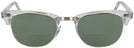 ClubMaster Crystal Clear Ray-Ban 5154 Bifocal Reading Sunglasses View #2