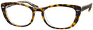 Cat Eye Havana Ray-Ban 5366 Single Vision Full Frame View #1