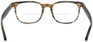 Square Stripped Brown Grey Ray-Ban 5369 Bifocal View #4