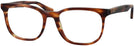 Square Havana Red Brown Ray-Ban 5369L Computer Style Progressive View #1