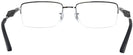 Rectangle Gunmetal Ray-Ban 6285 Single Vision Full Frame View #4