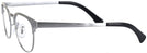 ClubMaster Gunmetal Ray-Ban 6317 Single Vision Full Frame View #3
