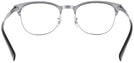 ClubMaster Gunmetal Ray-Ban 6317 Progressive No-Lines View #4