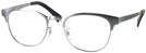 ClubMaster Gunmetal Ray-Ban 6317 Single Vision Full Frame View #1