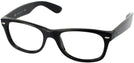 Wayfarer Black Ray-Ban 2132XL Classic Single Vision Full Frame View #1