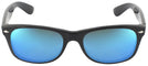 Wayfarer Black Ray-Ban 2132L Classic Progressive No Line Reading Sunglasses - Polarized with Mirror View #2
