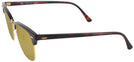 ClubMaster Mock Tort / Arista Ray-Ban 3016L Progressive No Line Reading Sunglasses - Polarized with Mirror View #3