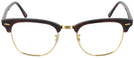 ClubMaster Mock Tort / Arista Ray-Ban 3016 Computer Style Progressive View #2
