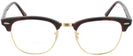 ClubMaster Mock Tort / Arista Ray-Ban 3016L Bifocal View #2