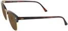 ClubMaster Mock Tort / Arista Ray-Ban 3016 Progressive No Line Reading Sunglasses View #3