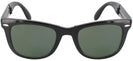 Wayfarer Black Crystal Ray-Ban 4105 Progressive No Line Reading Sunglasses View #2