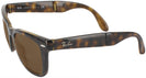 Wayfarer Light Havana Ray-Ban 4105 Bifocal Reading Sunglasses View #3