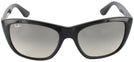 Rectangle Black Crystal Ray-Ban 4154 View #2