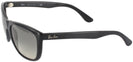 Rectangle Black Crystal Ray-Ban 4154 View #3