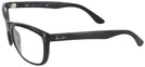 Rectangle Black Crystal Ray-Ban 4154 Bifocal View #3
