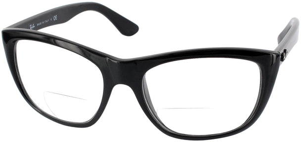 Rectangle Black Crystal Ray-Ban 4154 Bifocal View #1
