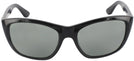 Rectangle Black Crystal Ray-Ban 4154 Progressive No Line Reading Sunglasses View #2