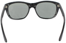 Rectangle Black Crystal Ray-Ban 4154 Progressive No Line Reading Sunglasses View #4