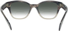 Wayfarer GRADIENT GREY HAVANA Ray-Ban 0880 Bifocal Reading Sunglasses with Gradient View #4