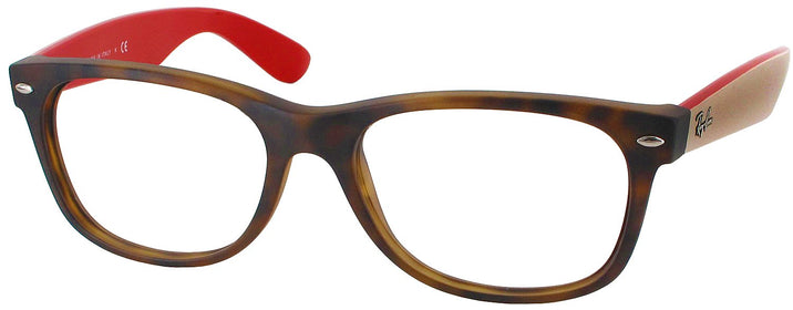 Wayfarer Matte Havana Ray-Ban 2132L Limited Single Vision Full Frame View #1