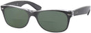 Wayfarer Brushed Gunmetal Ray-Ban 2132 Bifocal Reading Sunglasses View #1
