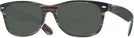 Wayfarer Striped Grey Havana Ray-Ban 2132L Bifocal Reading Sunglasses View #1