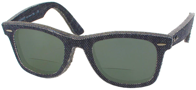   Ray-Ban 2140 Denim Bifocal Reading Sunglasses View #1