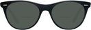 Round Black Ray-Ban 2185V Bifocal Reading Sunglasses View #2
