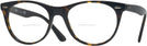 Cat Eye Havana Ray-Ban 2185VL Bifocal View #1