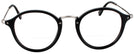 Round Shiny Black Ray-Ban 2447VL Round Fleck Bifocal View #2