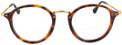 Round Brown Havana Ray-Ban 2447VL Round Fleck Bifocal View #2