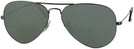 Aviator Gunmetal Crystal Ray-Ban 3025L Progressive No Line Reading Sunglasses View #1