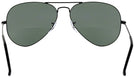 Aviator Black Ray-Ban 3025L Bifocal Reading Sunglasses View #4