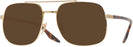 Aviator,Square Gold Ray-Ban 3699 Progressive No Line Reading Sunglasses View #1