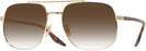 Aviator,Square Gold Ray-Ban 3699 w/ Gradient Progressive No Line Reading Sunglasses View #1